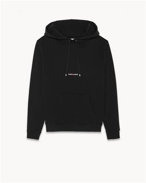 ysl blue hoodie|yves saint laurent hoodie.